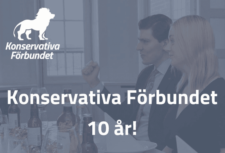 Konservativa Förbundet firar 10 år